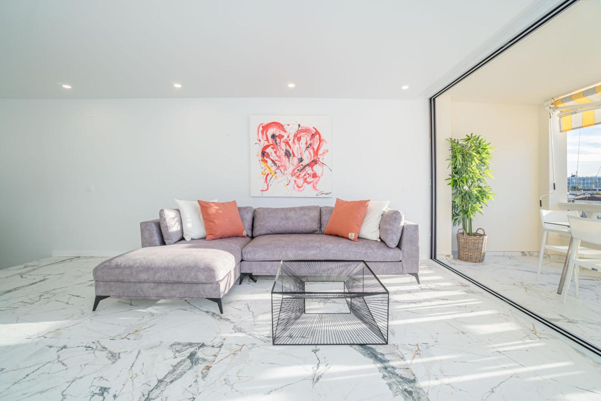 Апартаменти Moderno Apartamento Frente Al Canal Con Terrazas Емпуріабрава Екстер'єр фото